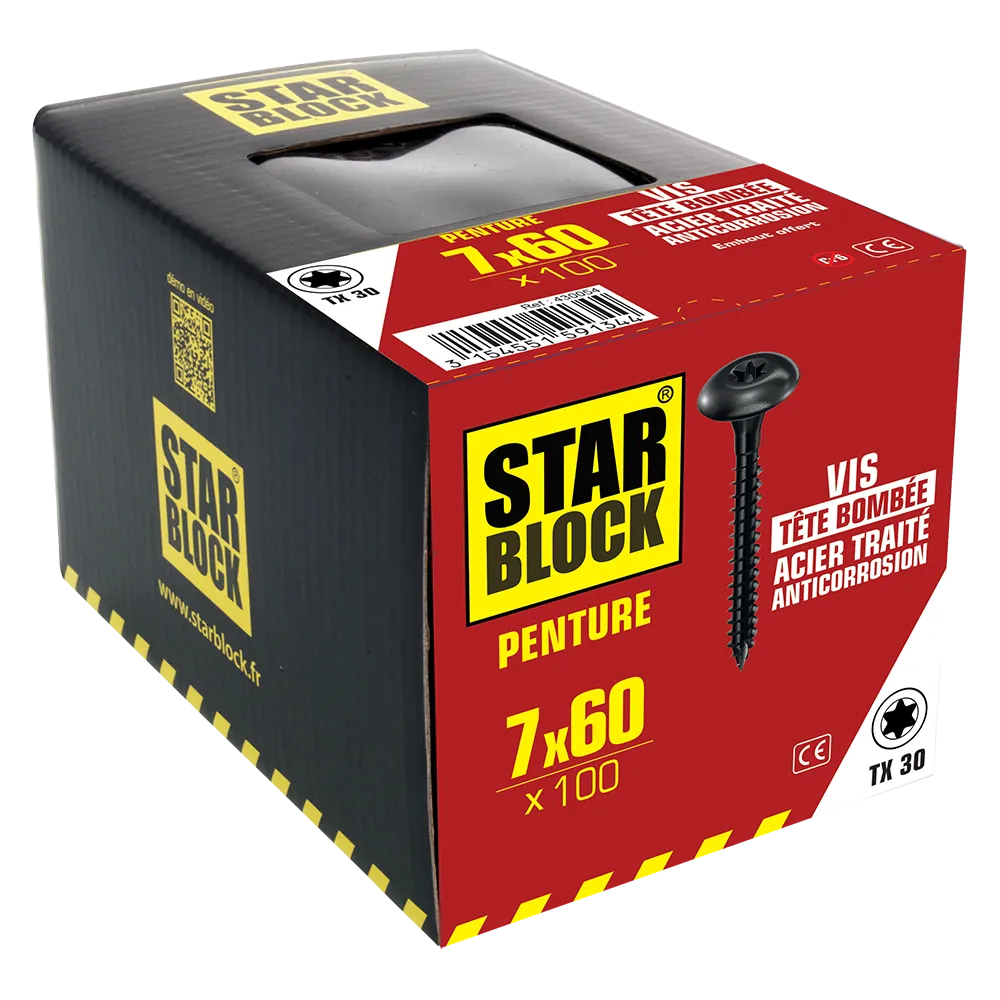 packaging-3154551591344-vis-penture-7×60-tete-large-bombee-tx-acier-traite-noir-anticorrosion-starblock