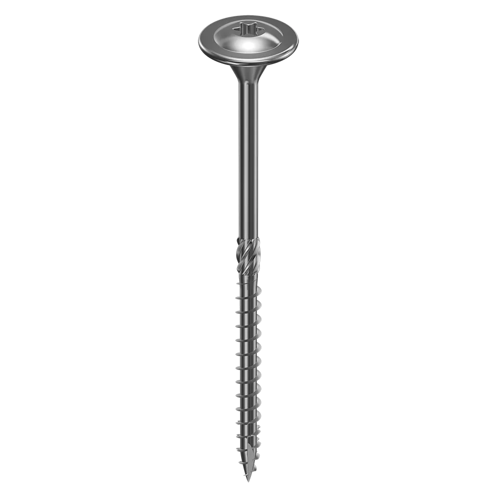 vis charpente trl 8x280 tete ronde large tx acier zingue starblock