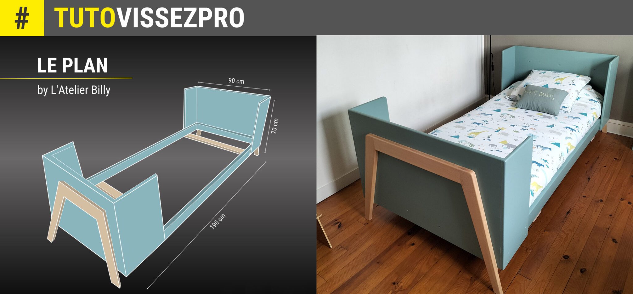 Tutoriel - Fabrication d’un lit enfant - Starblock®